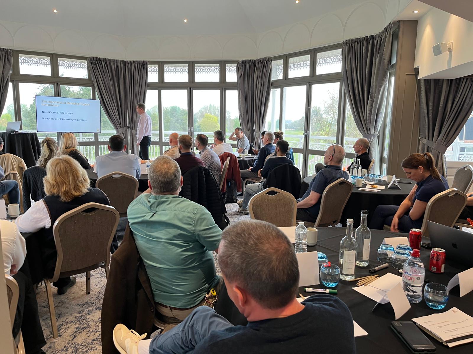 Stroma Technology delegates during interactive group training session at Asset Training Academy